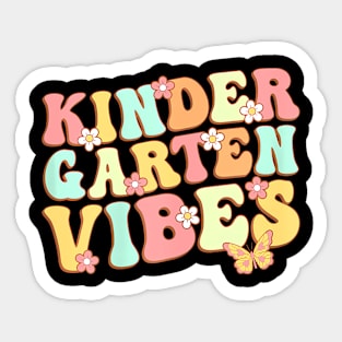 Kindergarten Vibes  Kindergarten Teacher Kids Sticker